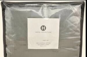Hotel Collection 525 Thread Count Egyptian Cotton QUEEN Sheet Set Mist